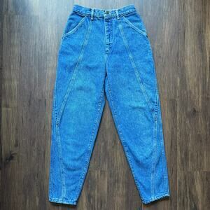 Lee Vintage High Waisted Barrel Tapered Jeans Made in USA Women’s 27x30
